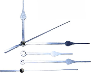 Replacement Clock Mechanism Kit with Silver Hands