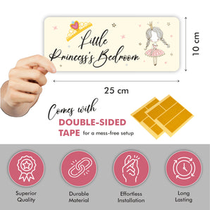 Little Princess's Bedroom Kids Bedroom Door Sign - Unique Gift