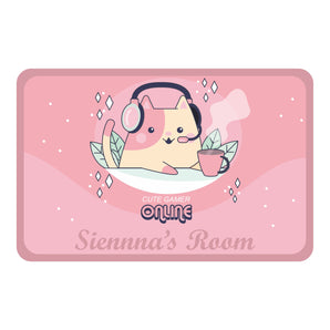 Personalised Cute Gamer Online - Gaming Kids Bedroom Door Sign - Unique Gift